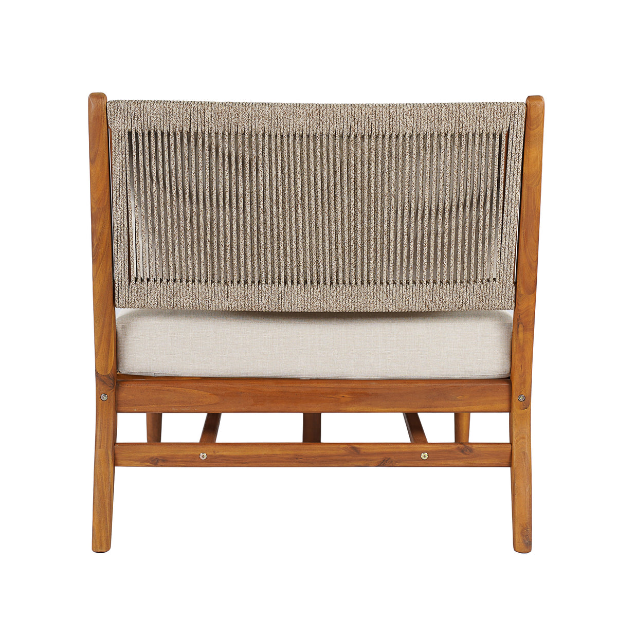 Cape Acacia & Rope Outdoor Lounge — Teak Finish