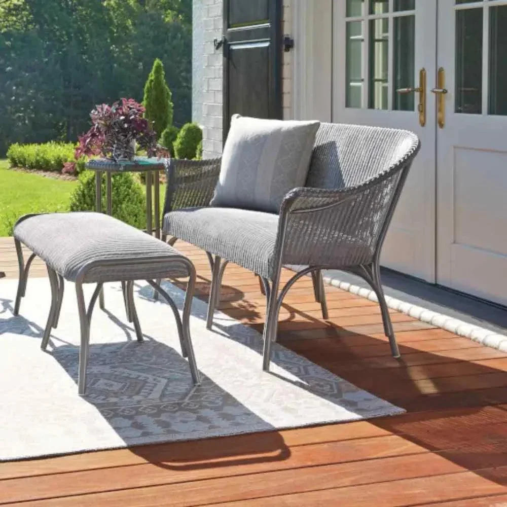All Seasons 5 Pc Lounge Chairs Settee Ottoman Set