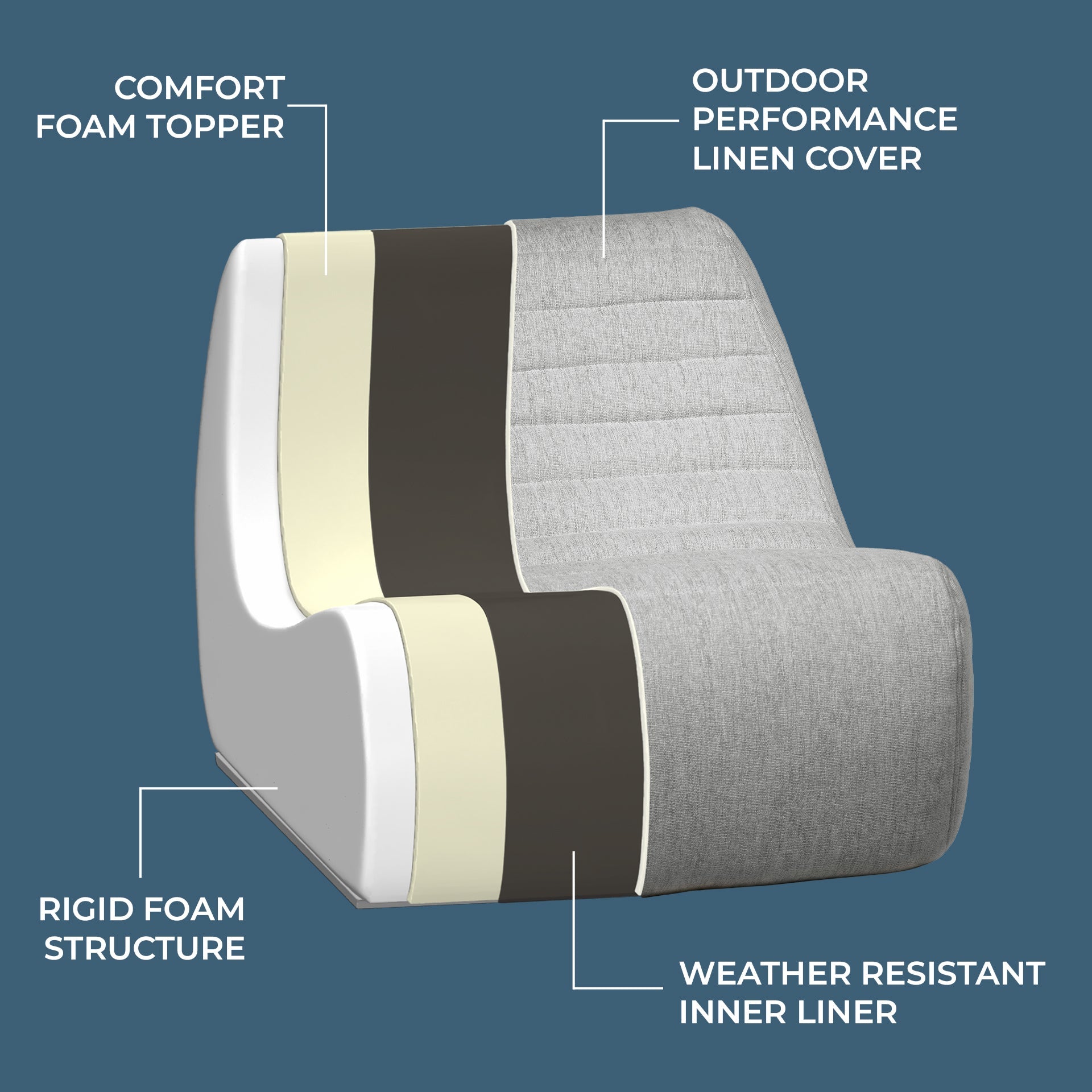 Solvana™ Link Outdoor Chair