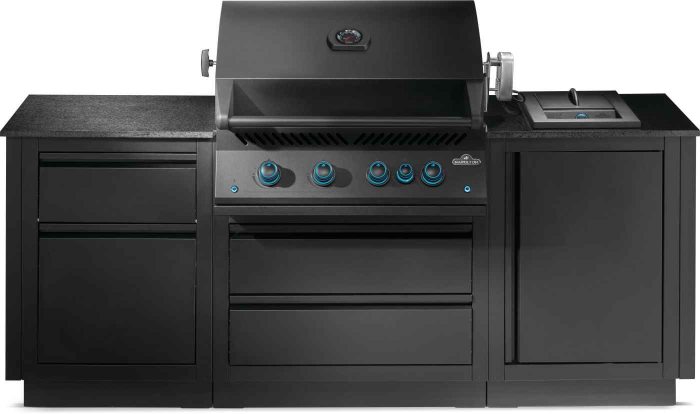 FlowState Patio Outdoor Kitchen with Built-in 32" Gas Grill
