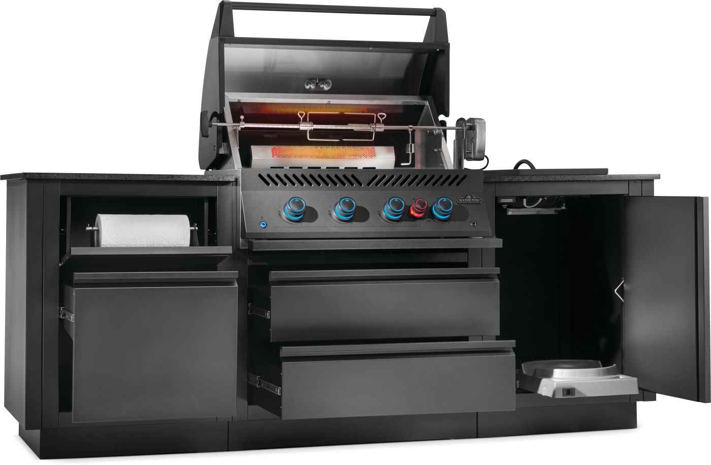 FlowState Patio Outdoor Kitchen with Built-in 32" Gas Grill