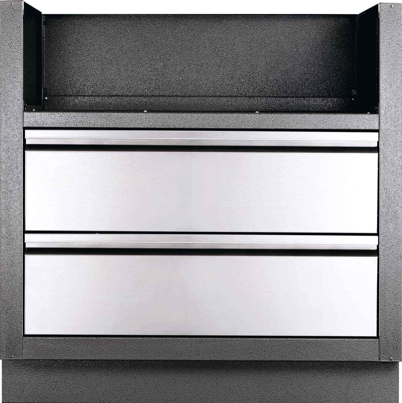 Patio Outdoor Kitchen Grill with Built-in 32" Gas Grill