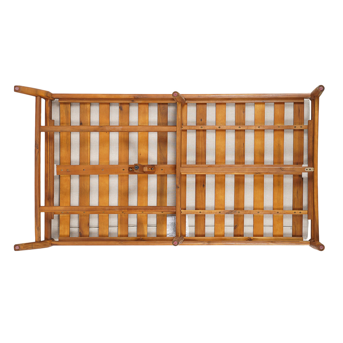 Cape Acacia & Rope Outdoor Lounge — Teak Finish